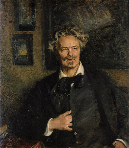 August Strindberg 1905 by Richard Bergh (1858-1919)  Bonnier Collection Djurgarden Stockholm